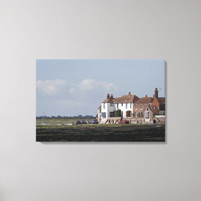 Bosham Harbor - England Canvas Print (Front)
