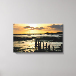 Bosham harbour canvas print