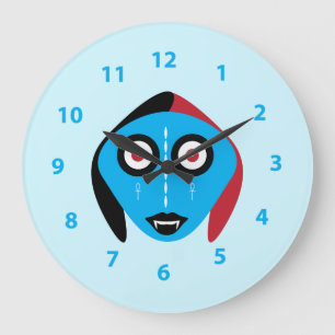 Bosigo Blue Wall Clocks