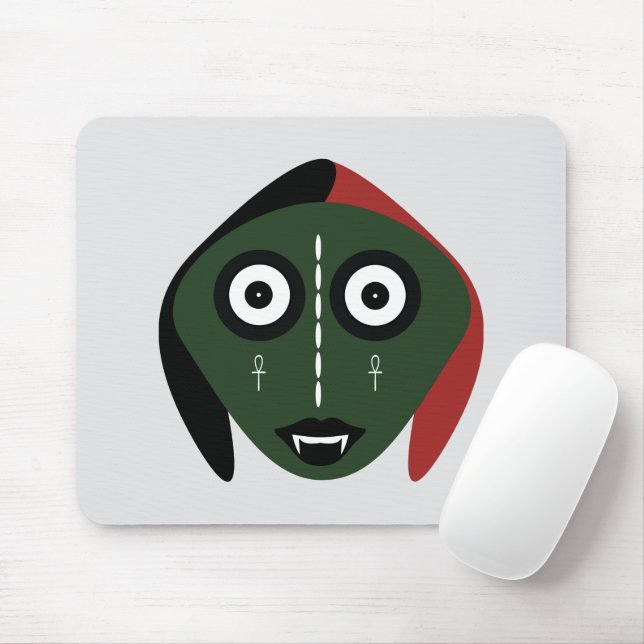 Bosigo Green Mouse Pad (With Mouse)
