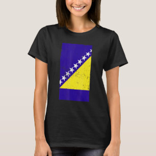 Bosnia And Herzegovina Balkans Sarajevo Distressed T-Shirt