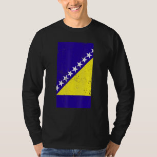 Bosnia And Herzegovina Balkans Sarajevo Distressed T-Shirt
