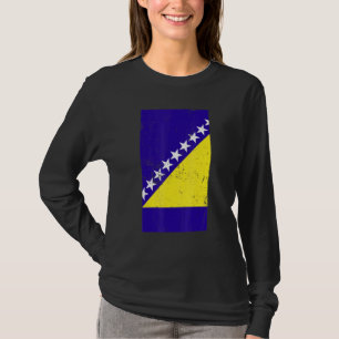 Bosnia And Herzegovina Balkans Sarajevo Distressed T-Shirt