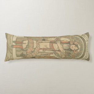 Bosnia and Herzegovina by Alphonse Mucha (1900) Body Cushion