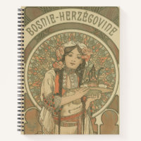 Bosnia and Herzegovina by Alphonse Mucha (1900)