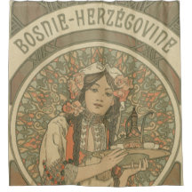 Bosnia and Herzegovina by Alphonse Mucha (1900)