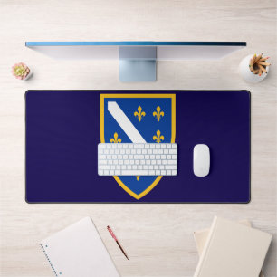 Bosnia and Herzegovina Coat of Arms Desk Mat
