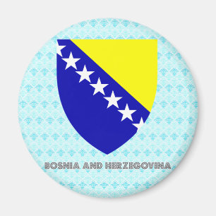 Bosnia And Herzegovina Coat of Arms Magnet