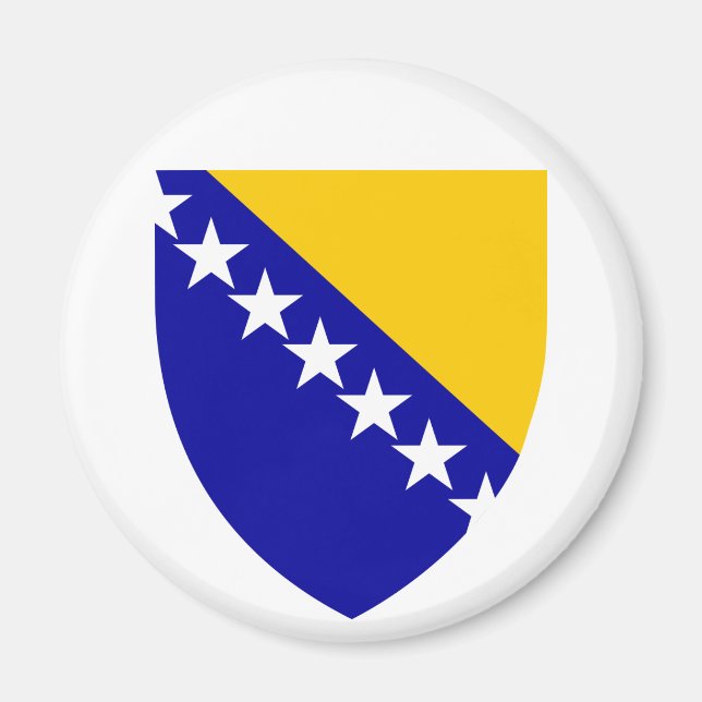 Bosnia and Herzegovina Coat of Arms Magnet (Front)