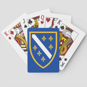 Bosnia and Herzegovina Coat of Arms Playing Cards
