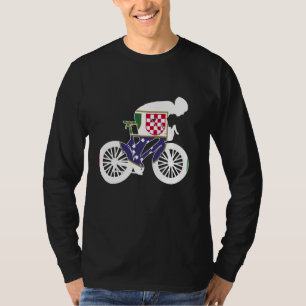 Bosnia And Herzegovina Federation Biker Nation Rid T-Shirt