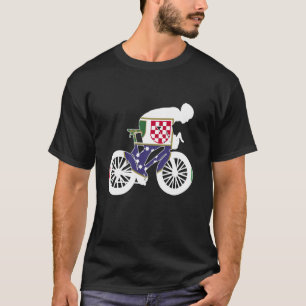 Bosnia And Herzegovina Federation Biker Nation Rid T-Shirt