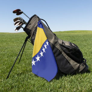 Bosnia and Herzegovina flag Golf Towel