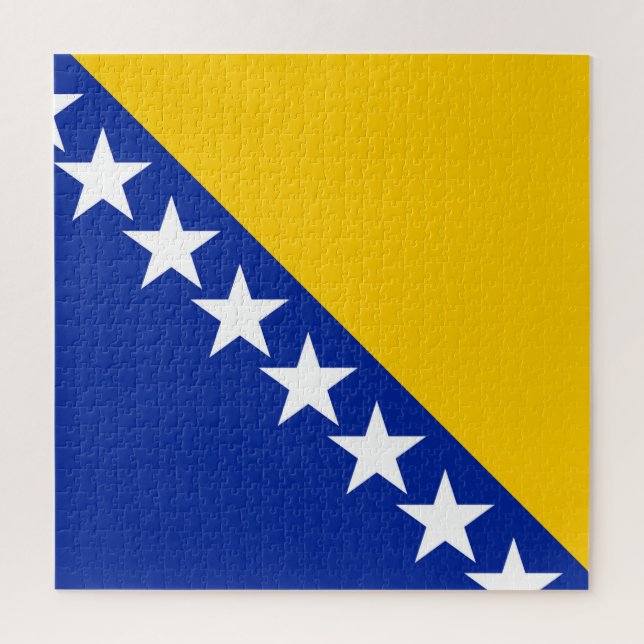 Bosnia and Herzegovina Flag Jigsaw Puzzle (Vertical)