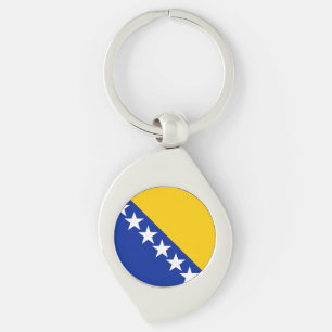 Bosnia and Herzegovina Flag Key Ring