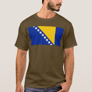 Bosnia and Herzegovina Flag T-Shirt   Bosnian