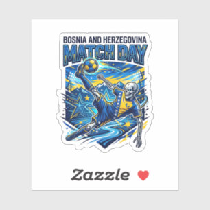 Bosnia and Herzegovina Match Day Skeleton Striker 