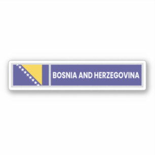 Bosnia and Herzegovina National Flag