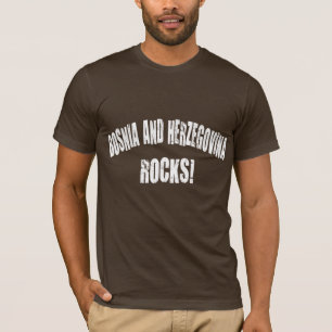 Bosnia and Herzegovina Rocks! T-Shirt