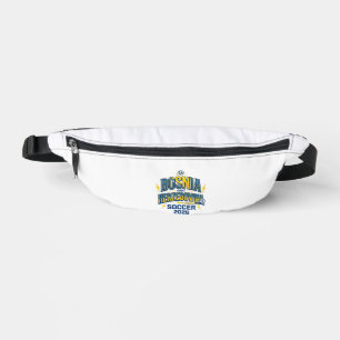 Bosnia and Herzegovina Soccer 2026 Soccer Bold Cou Bum Bags