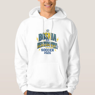 Bosnia and Herzegovina Soccer 2026 Soccer Bold Cou Hoodie