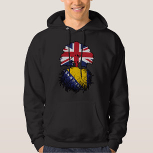 Bosnia Bosnian British UK United Kingdom Britain Hoodie