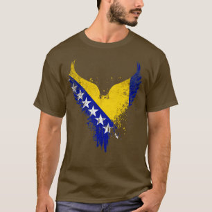 Bosnia Bosnian Flag T-Shirt