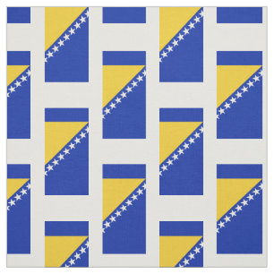 Bosnia Flag Fabric