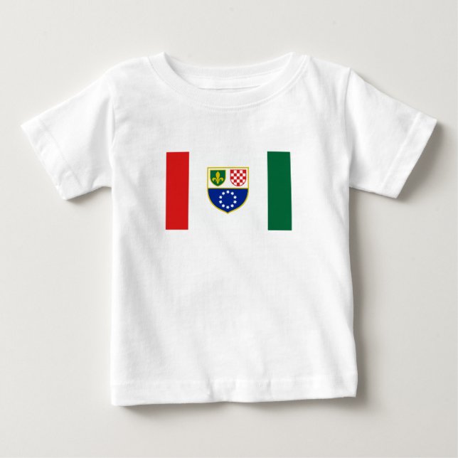 Bosnia Herzegovina Federation Flag Baby T-Shirt (Front)