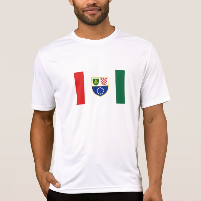 Bosnia Herzegovina Federation Flag T-Shirt (Front)