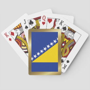 Bosnia Herzegovina Flag Playing Cards