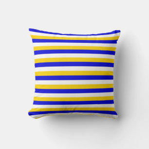 Bosnia Herzegovina Uruguay flag stripes country pa Cushion