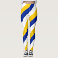 Bosnia National Flag Colours Diagonal Striped