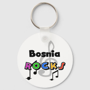 Bosnia Rocks Key Ring