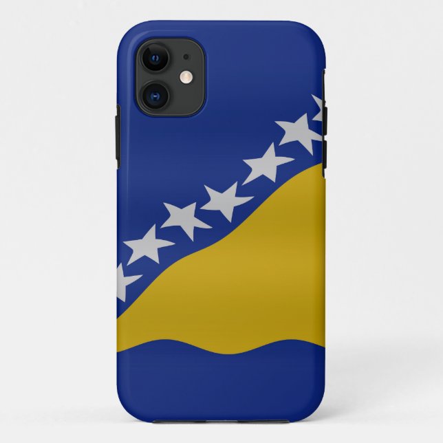 Bosnian flag Case-Mate iPhone case (Back)