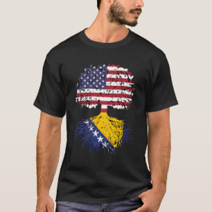 Bosnian Roots Bosnia National Heritage Tree Gift T-Shirt
