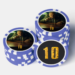 Boss 10 dollars poker chip