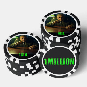 Boss 1 million dollars poker chip