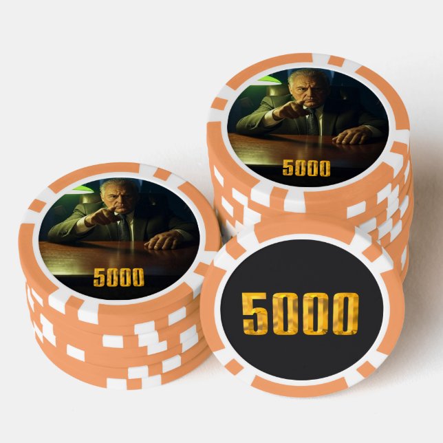 Boss 5000 dollars poker chip (Stack)