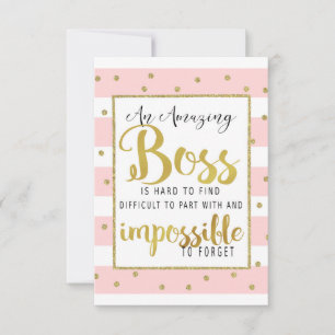 Boss appreciation week card