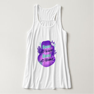 Boss At Work Boss At Home Working Mum T-shirt Singlet