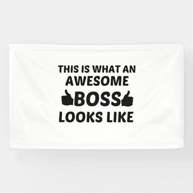 BOSS AWESOME BANNER (Horizontal)