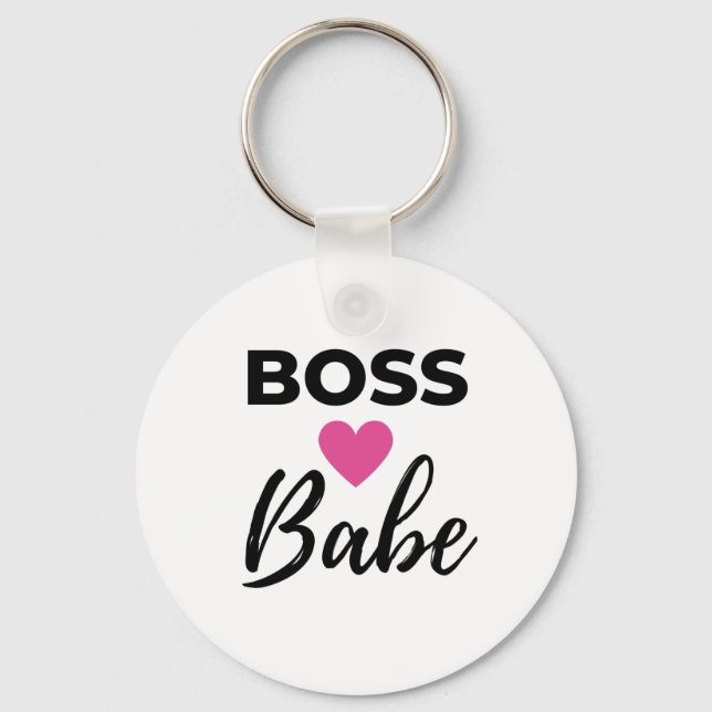Boss Babe 2 Key Ring (Front)
