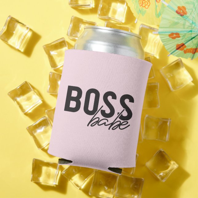 Boss Babe  Can Cooler (In Situ Summer)