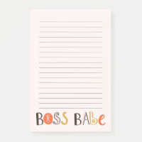 Boss Babe Custom Magnetic Notepad