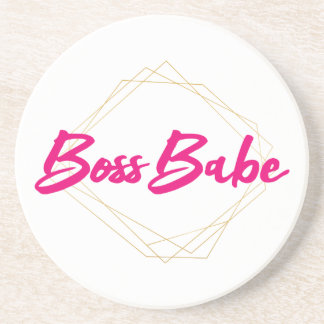 Boss Babe Drink Coaster