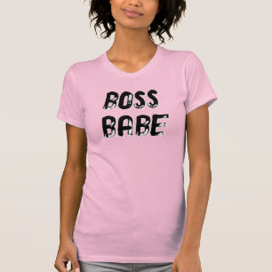 BOSS BABE - (front only, customise to add to back) T-Shirt