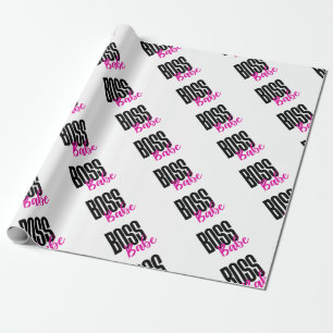 Boss Babe, Girl Boss Wrapping Paper