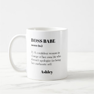 BOSS BABE Independent woman Inspirational Mug