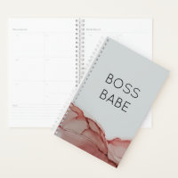 Boss Babe Modern Woman's Pink Ink